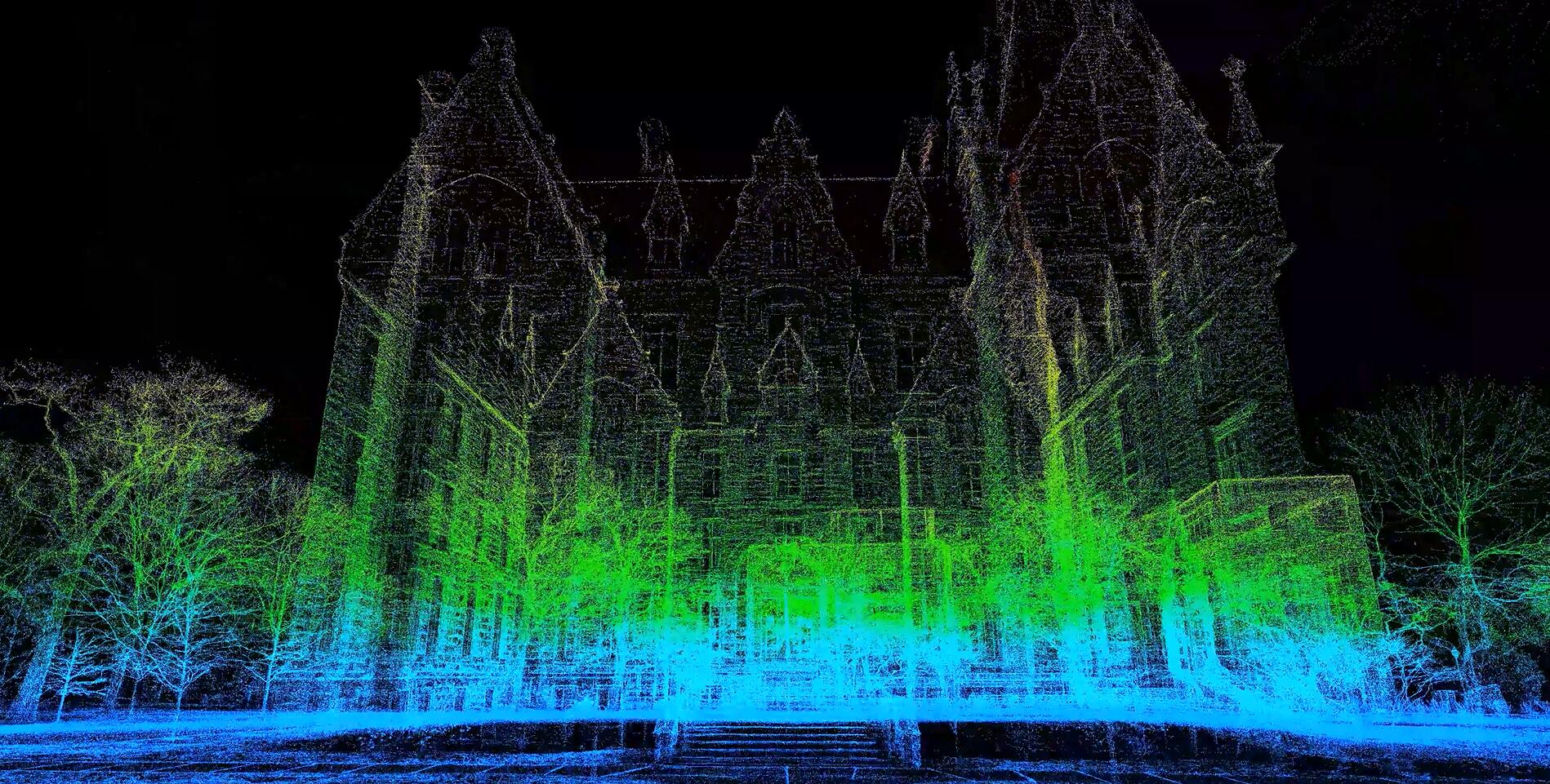 Gaussian Splatting 3D Modeling Effect