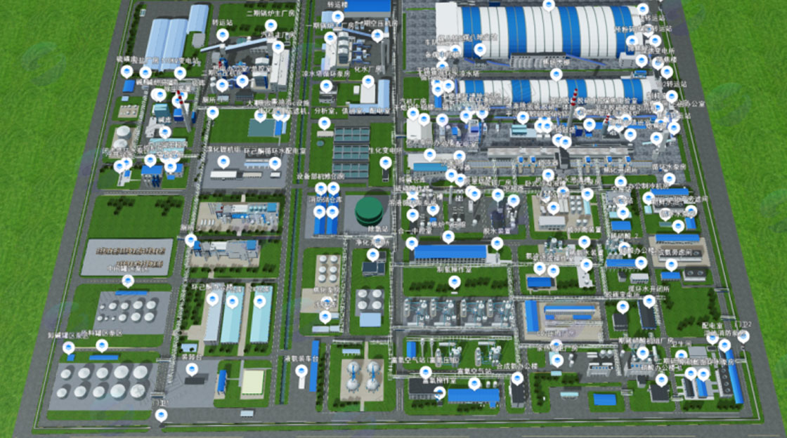 Technical Solution for 3D Platform for Safety and Emergency Response in Chemical Plants