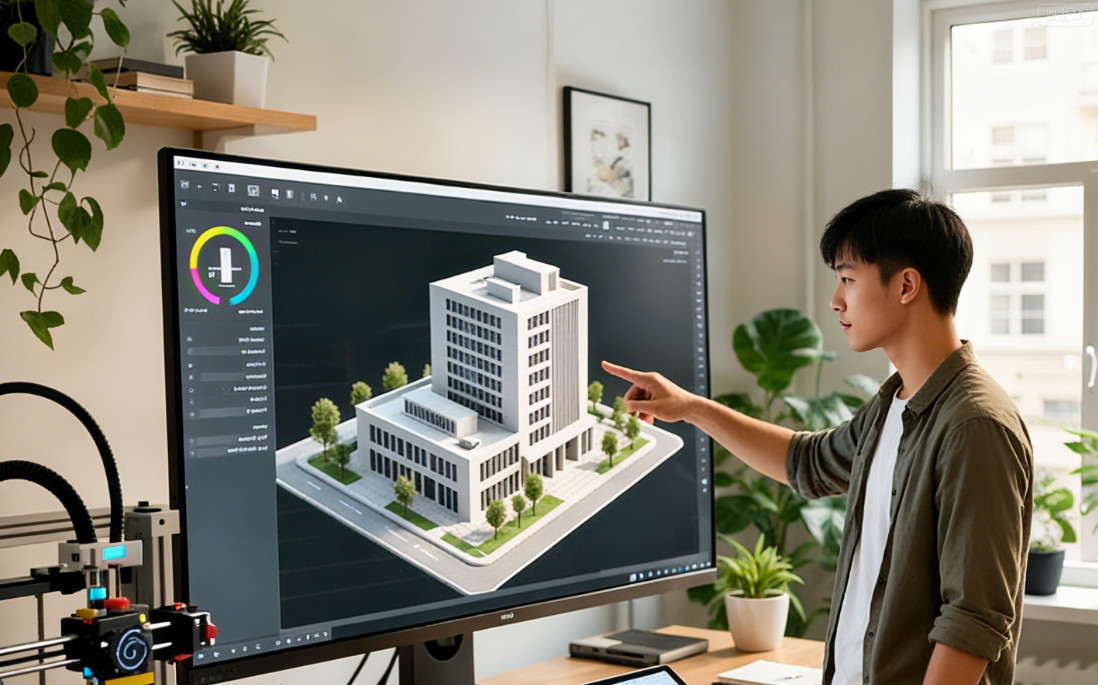 3D建模工作场景