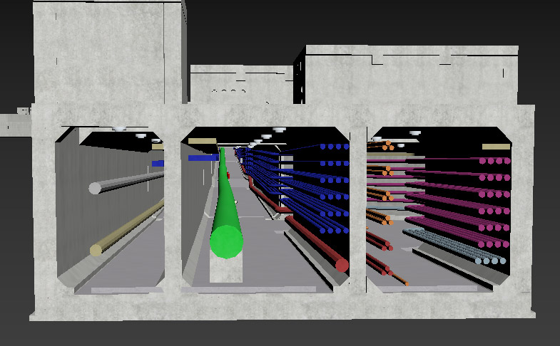 Utility Tunnel 3D Modeling Demonstration