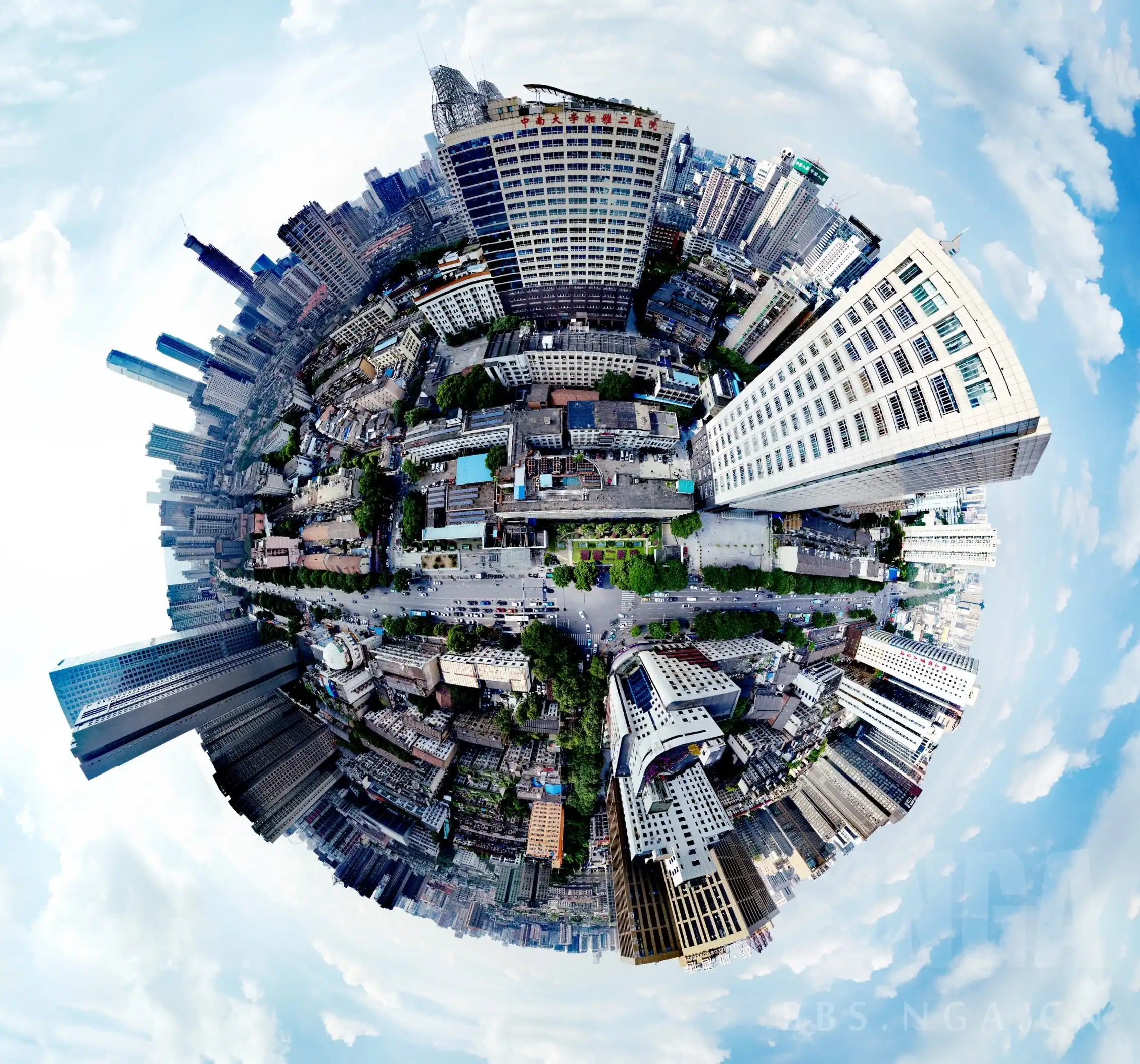 360 Panorama Effect Display